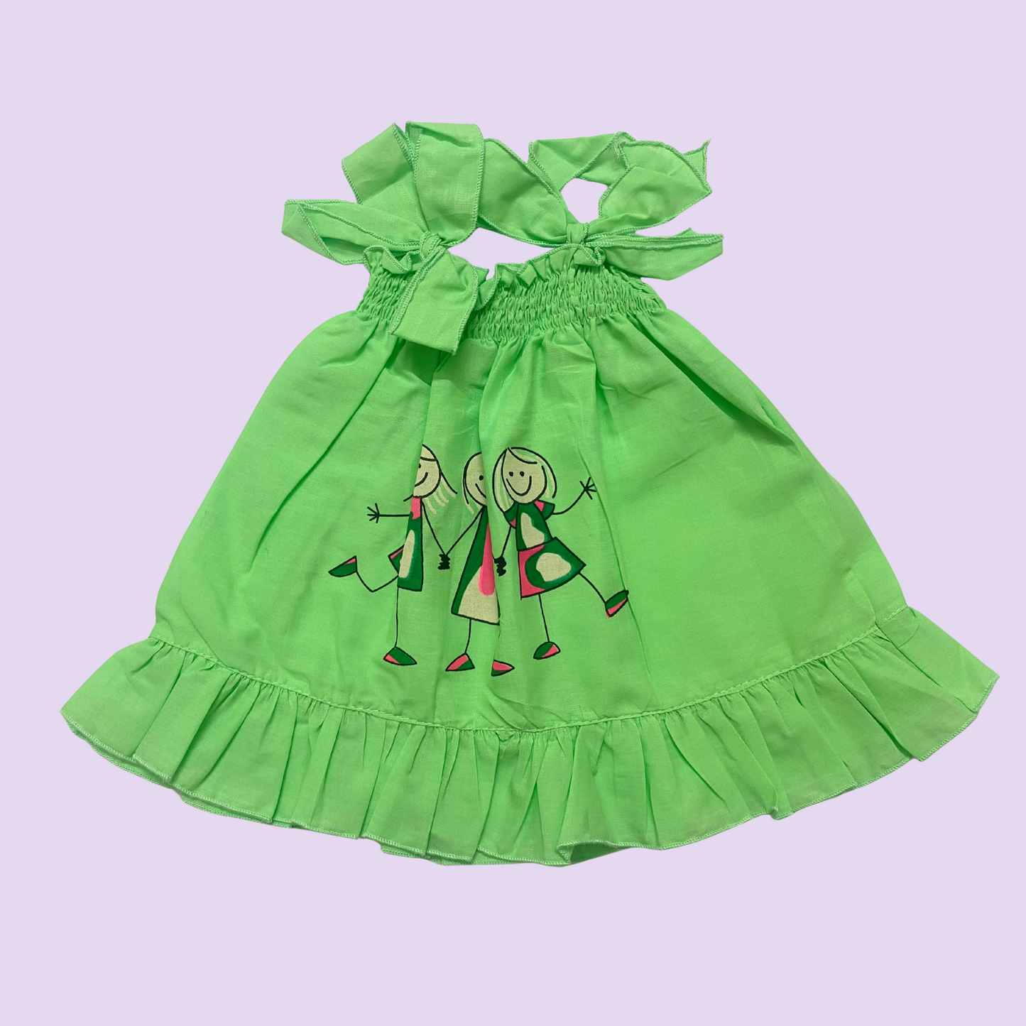 Newborn Baby Jabla Frock – Soft Cotton Sleeveless Dress (Pack of 5)