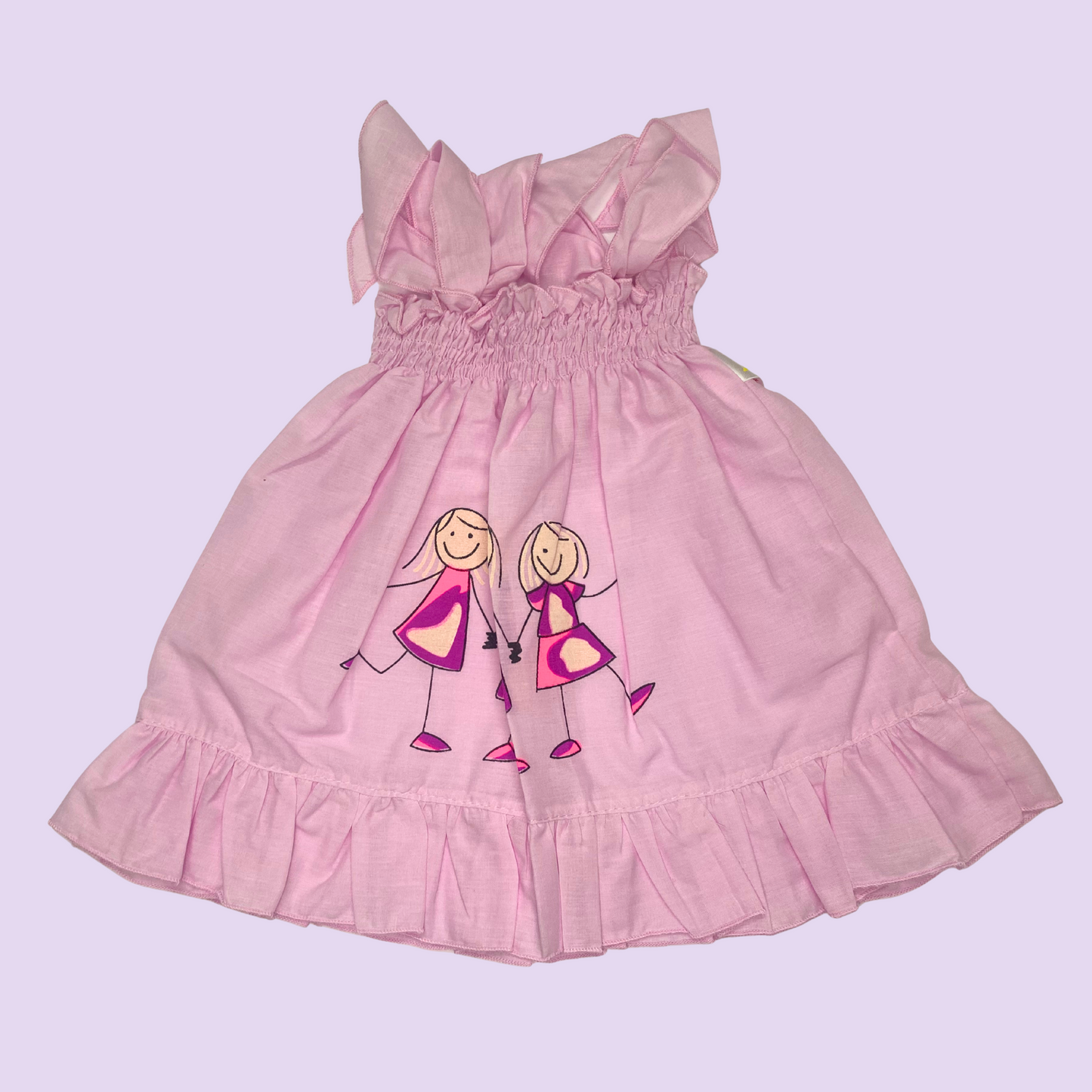 Newborn Baby Jabla Frock – Soft Cotton Sleeveless Dress (Pack of 5)