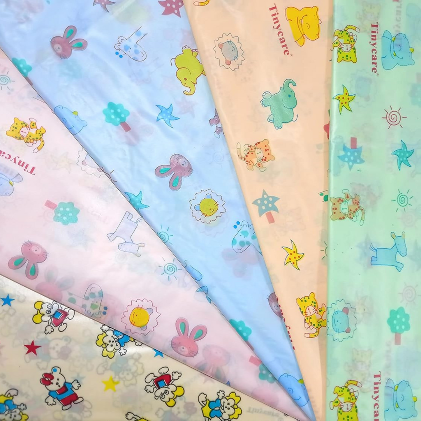 Waterproof Baby Plastic Bed Sheets – Adorable & Durable (Multiple Sizes)