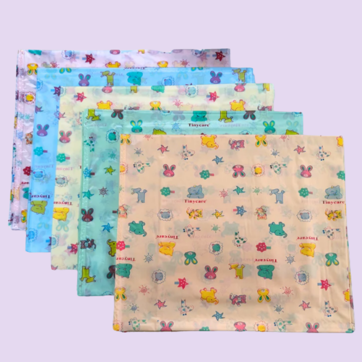 Waterproof Baby Plastic Bed Sheets – Adorable & Durable (Multiple Sizes)